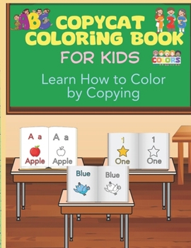 Paperback Copycat Coloring Book For Kids Book