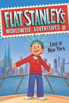 Paperback Flat Stanley's Worldwide Adventures: Lost in New York Book