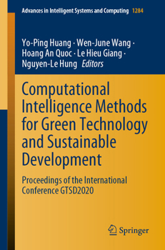 Paperback Computational Intelligence Methods for Green Technology and Sustainable Development: Proceedings of the International Conference Gtsd2020 Book