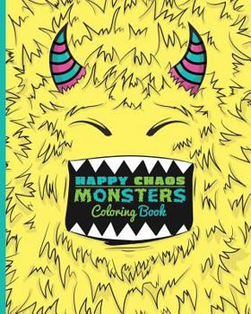 Paperback Happy Chaos Monsters Coloring Book Vol. 1 Book