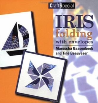 Paperback Iris Folding with Envelopes Book