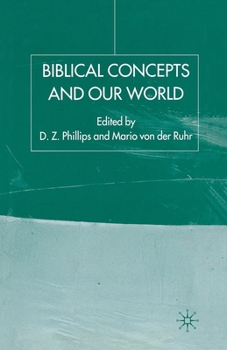Paperback Biblical Concepts and Our World Book