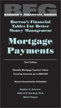 Paperback Mortgage Payments Book