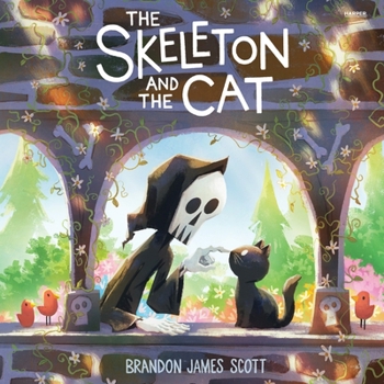 Hardcover The Skeleton and the Cat Book