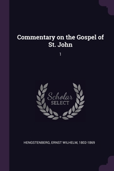 Paperback Commentary on the Gospel of St. John: 1 Book