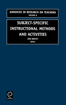 Hardcover Subject-Specific Instructional Methods and Activities Book