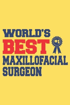 Paperback World's Best Maxillofacial Surgeon: 6x9 inch - lined - ruled paper - notebook - notes Book