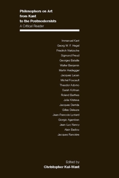 Paperback Philosophers on Art from Kant to the Postmodernists: A Critical Reader Book