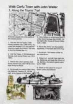 Paperback Corfu Town Walks: With John Waller Book