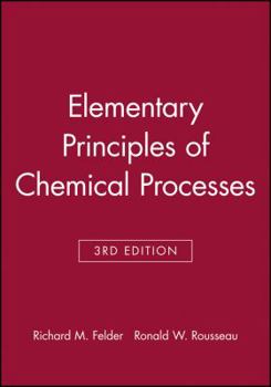 Paperback Elementary Principles of Chemical Processes: With Integrated Media and Study Tools Book
