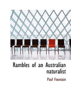Paperback Rambles of an Australian naturalist Book