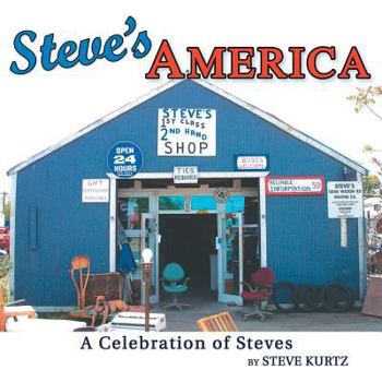 Paperback Steve's America: A Celebration of Steves Book