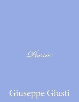 Paperback Poesie [Italian] Book