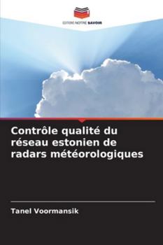 Paperback Contrôle qualité du réseau estonien de radars météorologiques [French] Book