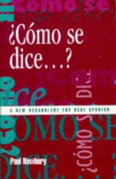 Paperback Como Se Dice...? (GCSE Vocabulary) Book