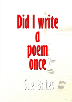 Paperback Did I Write a Poem Once? Book