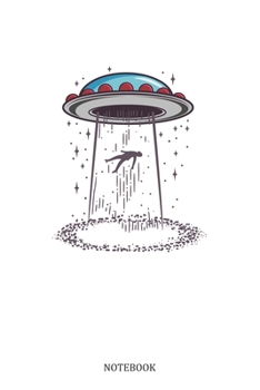 Notebook: Sci-Fi, Alien, Ufo, Weltraum Dina5 Blanko Malheft Notizbuch Tagebuch Planer Notizblock Kladde Journal Strazze