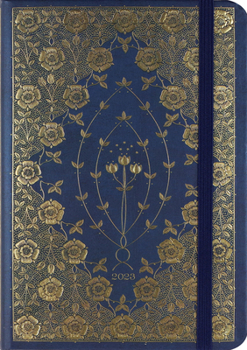 Hardcover 2023 Gilded Rosettes Weekly Planner (16 Months, Aug 2022 to Dec 2023) Book