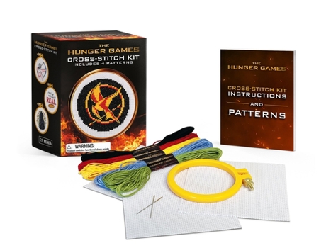 Paperback The Hunger Games Cross-Stitch Kit: Includes 4 Patterns Book