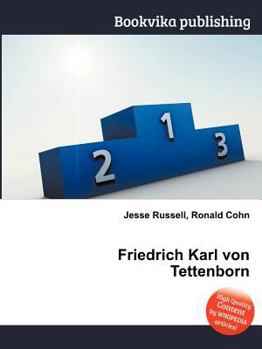 Paperback Friedrich Karl Von Tettenborn Book