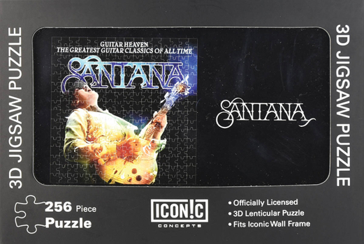 Santana - Guitar Heaven 3D Lenticular Jigsaw Puzzle