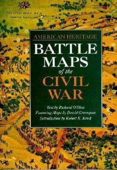 Hardcover American Heritage Battle Maps of the Civil War Book