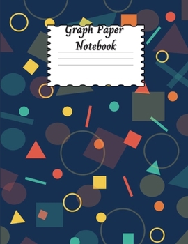 Paperback Graph Paper Notebook: Graph Paper For Teens Large (Graph Paper Notebook 5 x 5 Square Per Inch) - Math Squared Notebook Graph Paper Notebook Book