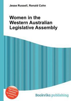 Paperback Women in the Western Australian Legislative Assembly Book
