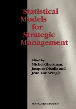 Paperback Statistical Models for Strategic Management Book