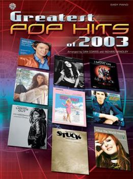 Paperback Greatest Pop Hits of 2003 Book