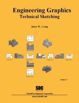 Paperback Engineering Graphics Technical Sketching (Series 5) Book