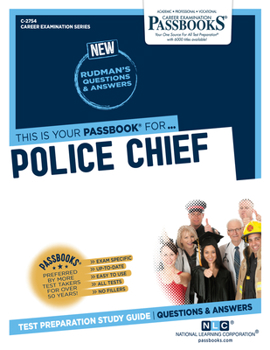 Paperback Police Chief (C-2754): Passbooks Study Guide Volume 2754 Book