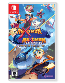 Game - Nintendo Switch Nexomon + Nexomon Extinction-Complete Collection Book