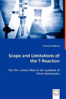 Paperback Scope and Limitations of the T-Reaction Book
