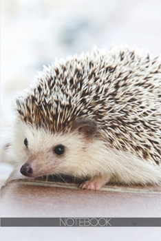 Notebook: Hedgehog pet cute baby [110 pages]: Hedgehog pet cute baby