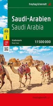 Map ARABIE SAOUDITE (RECTO/VERSO) SAUDI ARABIEN - SAUDI ARABIA (AUTO KARTE) [German] Book
