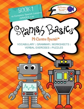 Paperback Book 1 Spanish Basics (Grades 3-6) Book