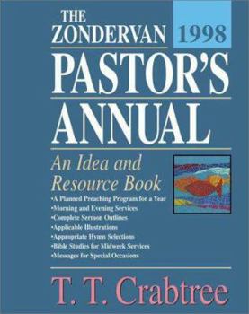 Paperback The Zondervan 1998 Pastor's Annual: An Idea and Resource Book