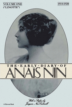 Paperback Lionette: The Early Diary of Anais Nin 1914-1920 Book