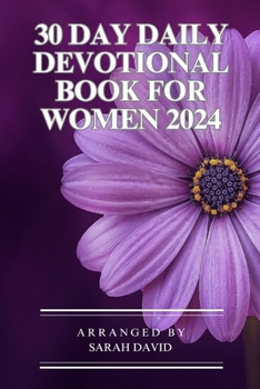 Paperback 30 Day daily devotional book for women 2024 Book