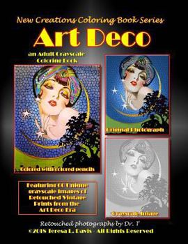 Paperback New Creations Coloring Book Series: Art Deco Book