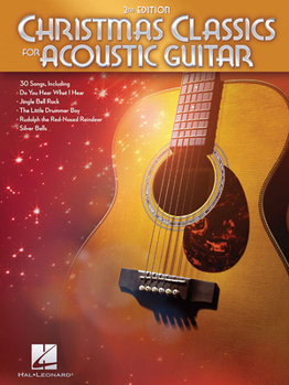 Paperback Christmas Classics for Acoustic Guitar Book