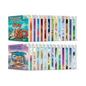 Paperback Dragon Masters Series Set: Books 1-29 + The Epic Guide to Dragon Masters (Branches Special Edition) by Tracey West Book