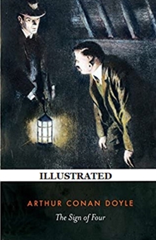 Paperback The Sign of the Four illustrated Book