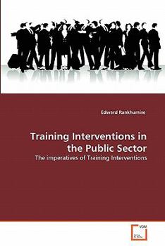 Paperback Training Interventions in the Public Sector Book