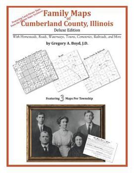 Paperback Family Maps of Cumberland County, Illinois Book