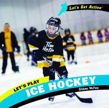 Library Binding Let's Play Ice Hockey Book