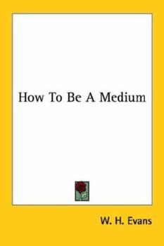 Paperback How to Be a Medium Book