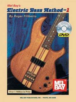 Paperback Electric Bass Method, Volume 1 [With DVD] Book