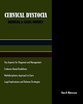 Paperback Cervical Dystocia: Medical & Legal Survey Book